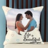 Beautiful Life Personalized Photo Pillow Online