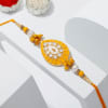 Beautiful Meena and Kundan Rakhi Online