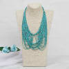 Beautiful Sea-Green String Necklace Online