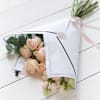 Beautifully Simple Pink Flower Wrap Online