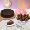 Berries + Chocolate Cake Online