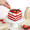 Gift Berry Bliss Red Velvet Cake (1 Kg)