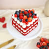 Berry Bliss Red Velvet Cake (1 Kg) Online