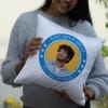 Gift Best Bhai In The World Personalized Cushion