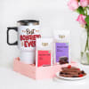 Shop Best Boyfriend - Personalized Travel Mug With Chocolates