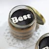 Shop Best Bro Jar Cakes With Trishul Rakhi