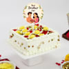 Best Brother Ever Square Rasmalai Cake Online