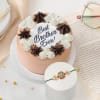 Best Brother Mini Cake And Rakhi Combo Online