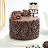 Best Dad Choco Chip Truffle Cake (300 Gms) Online
