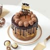 Gift Best Dad Chocolate Ganache Cake (Half Kg)