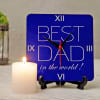 Best Dad Clock with Pillar Candle Online