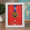 Best Dad Ever Certificate Medal Online
