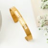 Gift Best Dad Ever Gold Cuff Bracelet