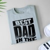 Buy Best Dad In The Galaxy T-shirt - Personalized - Sage