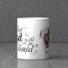 Buy Best Dad in the World Personalized White Mug