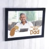 Gift Best Dad Personalized A3 Photo Frame
