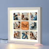 Gift Best Dad Personalized LED Frame