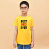 Gift Best Ever Bro and Sis Yellow T-Shirt Combo