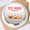 Buy Best Friends Forever Cake (Half Kg)