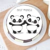 Buy Best Friends Panda Cake (1 Kg)