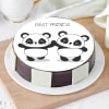 Best Friends Panda Cake (Half Kg) Online