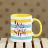 Best Mom Quoted Yellow Mug Online