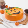 Gift Bewitching Semi-Fondant Halloween Cake (Half Kg)