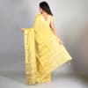 Shop Bhagalpuri Tissue Handloom Saree - Gold
