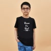 Gift Bhai Behen Black T-Shirt Combo