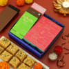 Bhai Dooj Gift Tray With Chocolates And Soan Papdi Online