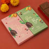 Shop Bhai Dooj Gift Tray With Dry Fruits And Chocolates