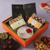 Bhai Dooj Gift Tray With Flavoured Dry Fruits Online