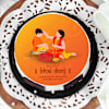 Buy Bhai Dooj Special Poster Cake