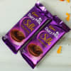 Buy Bhai Dooj Tikka Thali with Customized Chocolate Box