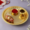 Gift Bhai Dooj Tilak Thali With Milk Cake