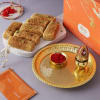 Bhai Dooj Tilak Thali With Milk Cake Online