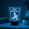 Shop Bhai My Hero - Personalized LED Lamp