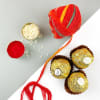 Bhaidhooj Tika Ferrero Gift Hamper Online