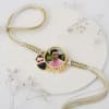 Buy Bhaiya Bhabhi Personalized Macrame Rakhi