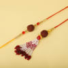Buy Bhaiya Bhabhi Rakhis with  Almond Cakes