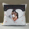 Big Heart Personalized Sequin Cushion Online