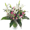 Big Lilies and Roses bouquet Online