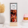 Birthday Bliss Personalized Photo Wooden Stand Online