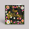 Birthday Gold Foil Card Online
