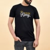 Birthday King Black Men's T-Shirt Online