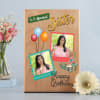 Birthday Personalized Wooden Photo Frame for Sister Online