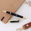 Black And Golden Metal Roller Pen -Customized With Logo Online