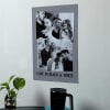 Gift Black And White Love Personalized A3 Poster