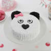 Black and White Teddy Bear Cake  (1 Kg) Online