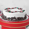 Gift Black Forest Christmas Cake (Half kg)